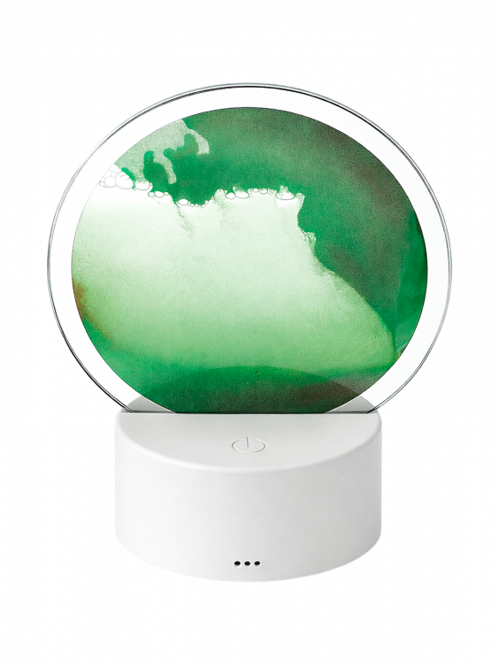 Песочная картина ночник интерьерный Огонёк OG-LDP34 Зеленый